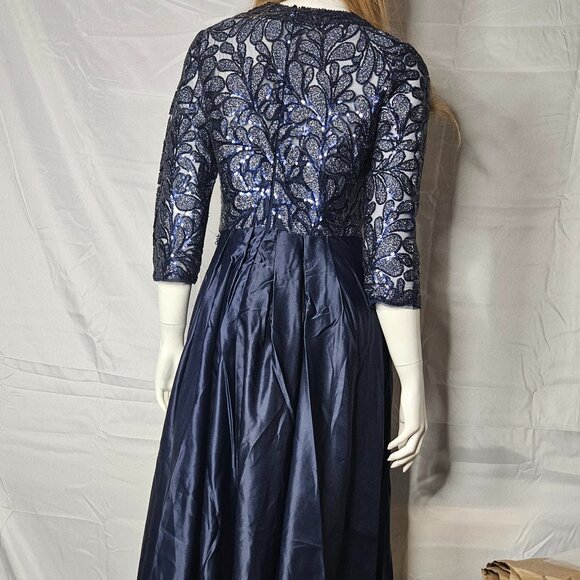 Stunning Faeriesty Dress - Navy Blue - Size S - NWOT - Picture 3 of 7